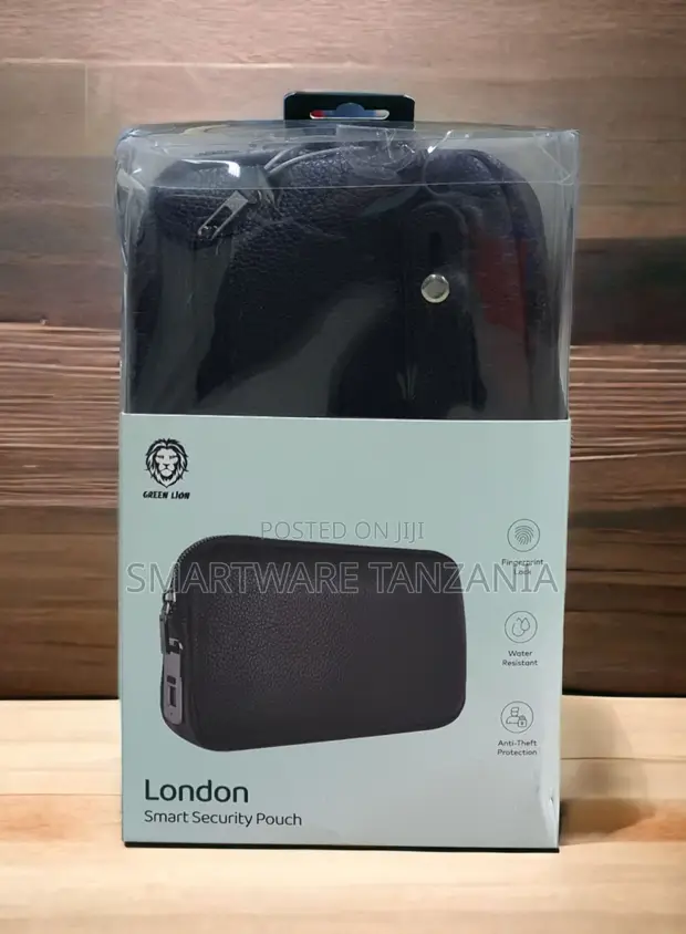 Green Lion London Smart Security Pouch - Kidole Nyeusi - 1