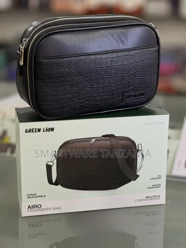 Green Lion Airo Crossbody Bag - Isiyoingiza Maji, Kinga Dhidi ya Wizi - 1