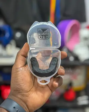 Black Double Layer Mouthguard with Case - Combat Sports