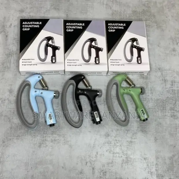 100kg Adjustable Hand Grip Strengthener with Digital Counter - 1