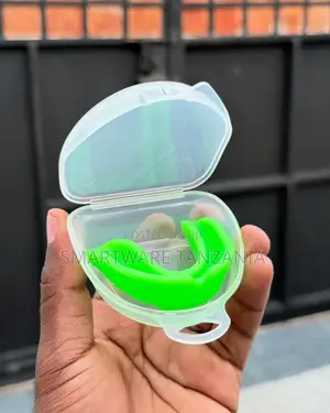 Green Sports Mouthguard with Case
