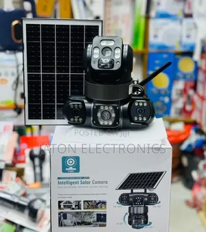 Intelligent 4-Lens 360° Solar Camera