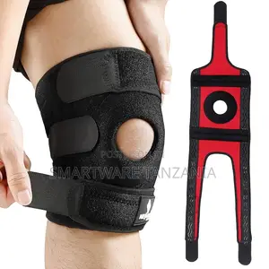 Open-Knee Brace with Dual Velcro Straps for Pain Relief
