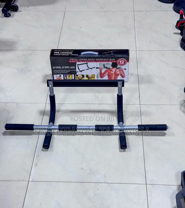 Bodyfit Door Frame Pull-Up Bar for Full Upper Body Workouts - 1