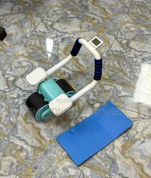 Ab Roller with Timer and Knee Mat - Brand New