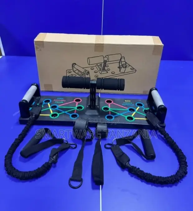 Bodyfit Push-Up Board System with Bands & Handles - 1