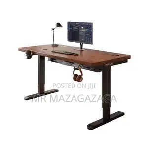 Durable Solid Wood Electric Lifting Table