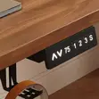 Durable Solid Wood Electric Lifting Table - 4