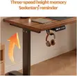 Durable Solid Wood Electric Lifting Table - 5