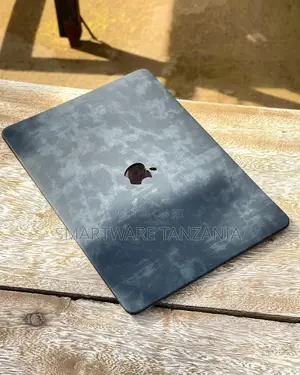 MacBook Hard Case - Dark Gray Marble Effect Cover