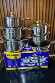 Flanek 6-Piece Stainless Steel Cookware Set - 2
