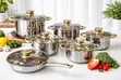 Flanek 6-Piece Stainless Steel Cookware Set - 3