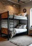 Wood-Mode Double Bed Frame - 2