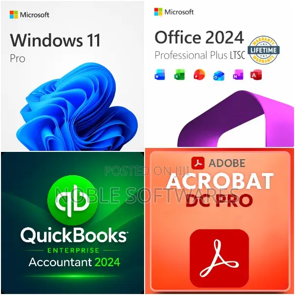 Windows 11 Pro + Office 2024 + QuickBooks Accountant 2024 - 1