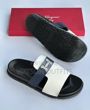 Sandals za Ngozi za Kiume za Hermes Classic