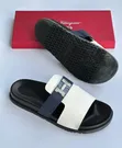 Hermes Men's Classic Leather Sandals - 1