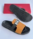 Hermes Men's Classic Leather Sandals - 3