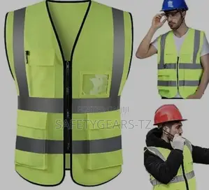 High Visibility Executive Reflective Vest - 5 Pockets
