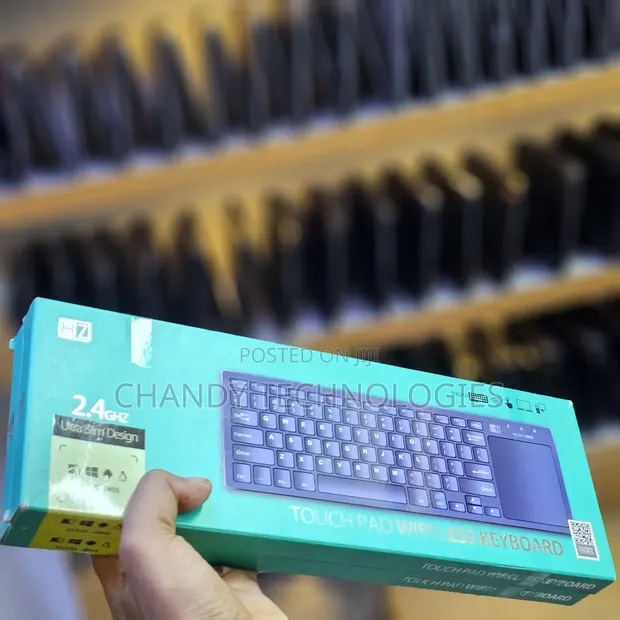 Kibodi Isiyo na Waya ya Heatz ZK05 yenye Touchpad - 1