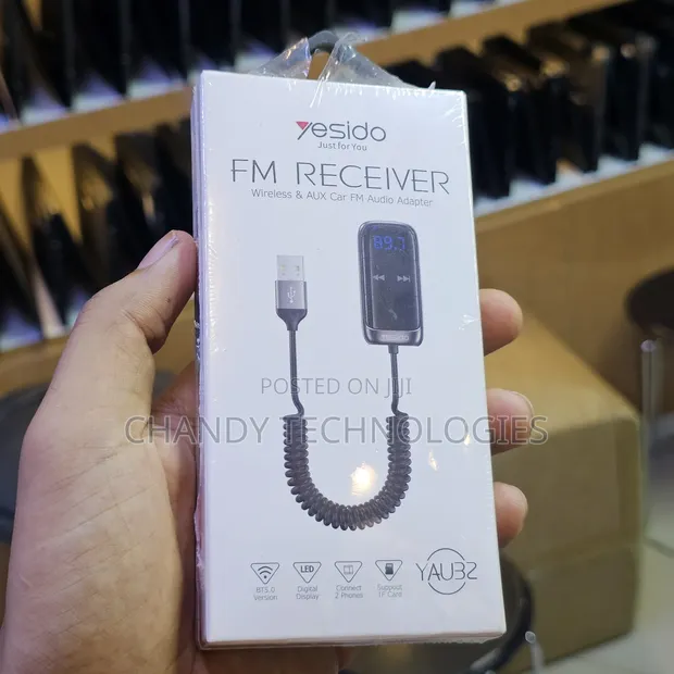 Yesido Bluetooth 5.0 FM Transmitter Car Receiver - 1
