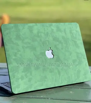 Macbook Hard Case - Forest Green Suede Texture Matte
