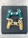 PS4 Slim Golden Edition 500GB with 2 Controllers - 3