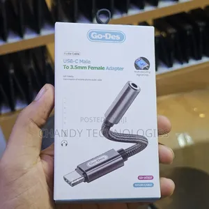 Go-Des GD-UC027 USB-C to 3.5mm Audio Adapter