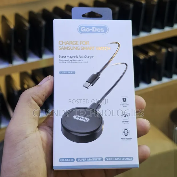 Go-Des GD-UC615 Super Magnetic Fast Charger for Samsung Smartwatches - 1