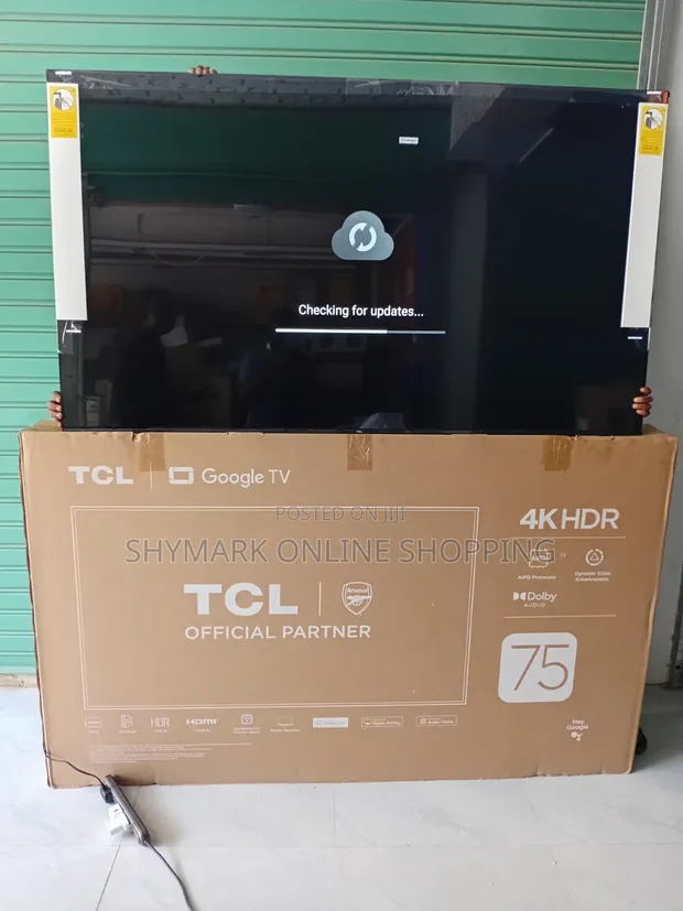 TCL 75 Inch 4K HDR Smart TV (75V6C) - 1
