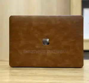 MacBook Hard Case - Cognac Brown Smooth Leather