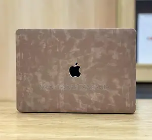 MacBook Hard Case - Taupe Marble Distressed Texture