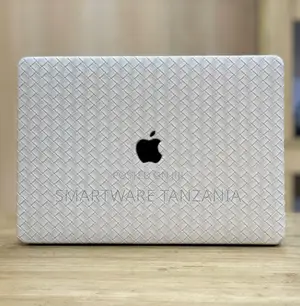 MacBook Hard Case - White Woven Basket Texture Snap Cover