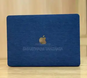 MacBook Hard Case - Royal Blue Fabric Texture