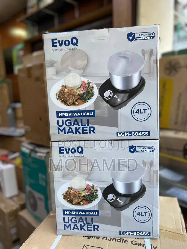 Evoq Ugali Maker EGM-604SS - Modern Kitchen Cooker - 1