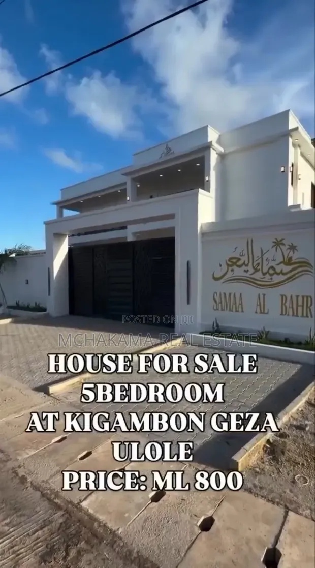 5-Bedroom Block of Flats for Sale in Kigamboni, Mchakama - 1