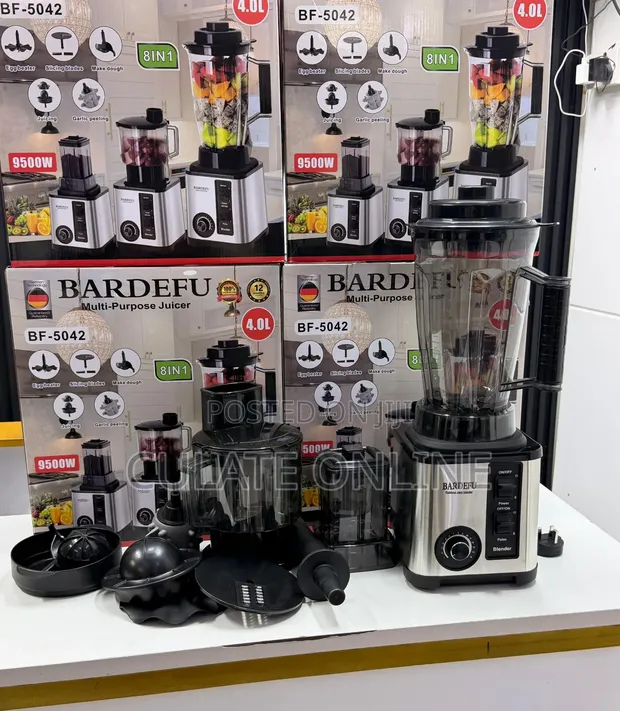 Bardefu Blender 4L 8-in-1 Multifunction - 1