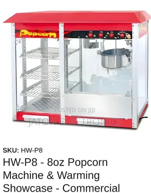 Commercial Popcorn Machine with Showcase