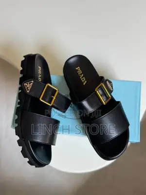 Prada Women's Multicolor Leather Sandals