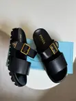 Prada Women's Multicolor Leather Sandals - 1
