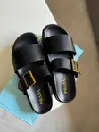 Prada Women's Multicolor Leather Sandals - 2