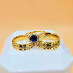 Wedding Ring Set - Gold
