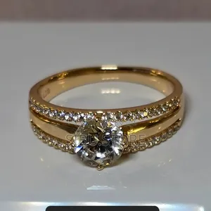 Lady's Engagement Gold Ring