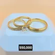 Beautiful Gold Ring Set for Couples - 1