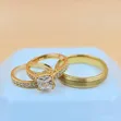 Beautiful Gold Ring Set for Couples - 3