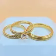 Beautiful Gold Ring Set for Couples - 4