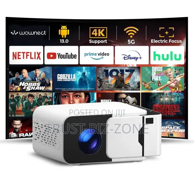 New Android T5 Projector (200-inch) - 1