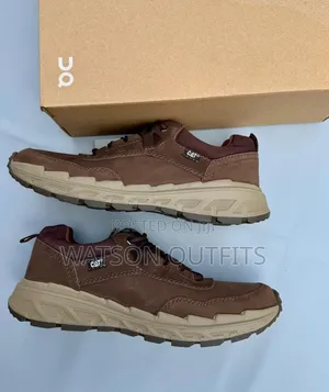 Men's Caterpillar Leather Sneakers