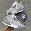 Air Jordan 3 Leather Men's Sneakers - 5