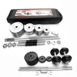Bodygym 50kg Chrome Barbell Set with Bench - 1