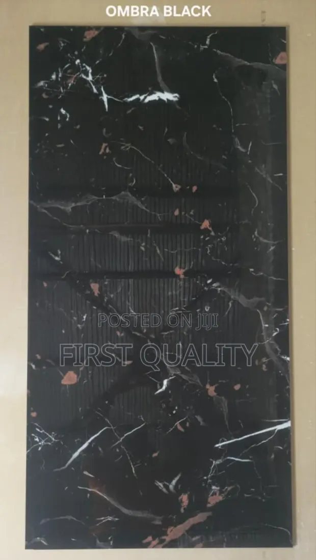 Floor Tiles 60x120cm Ombra Black - 1